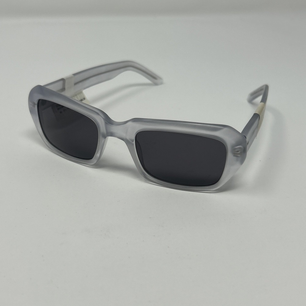 NWT Norman Childs VINTAGE 4 Sunglasses 48-21-140 MCLR Child Matte Clear Frame